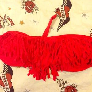 ✨5 for 25 Sale✨ Brand New Fringe Strapless Top